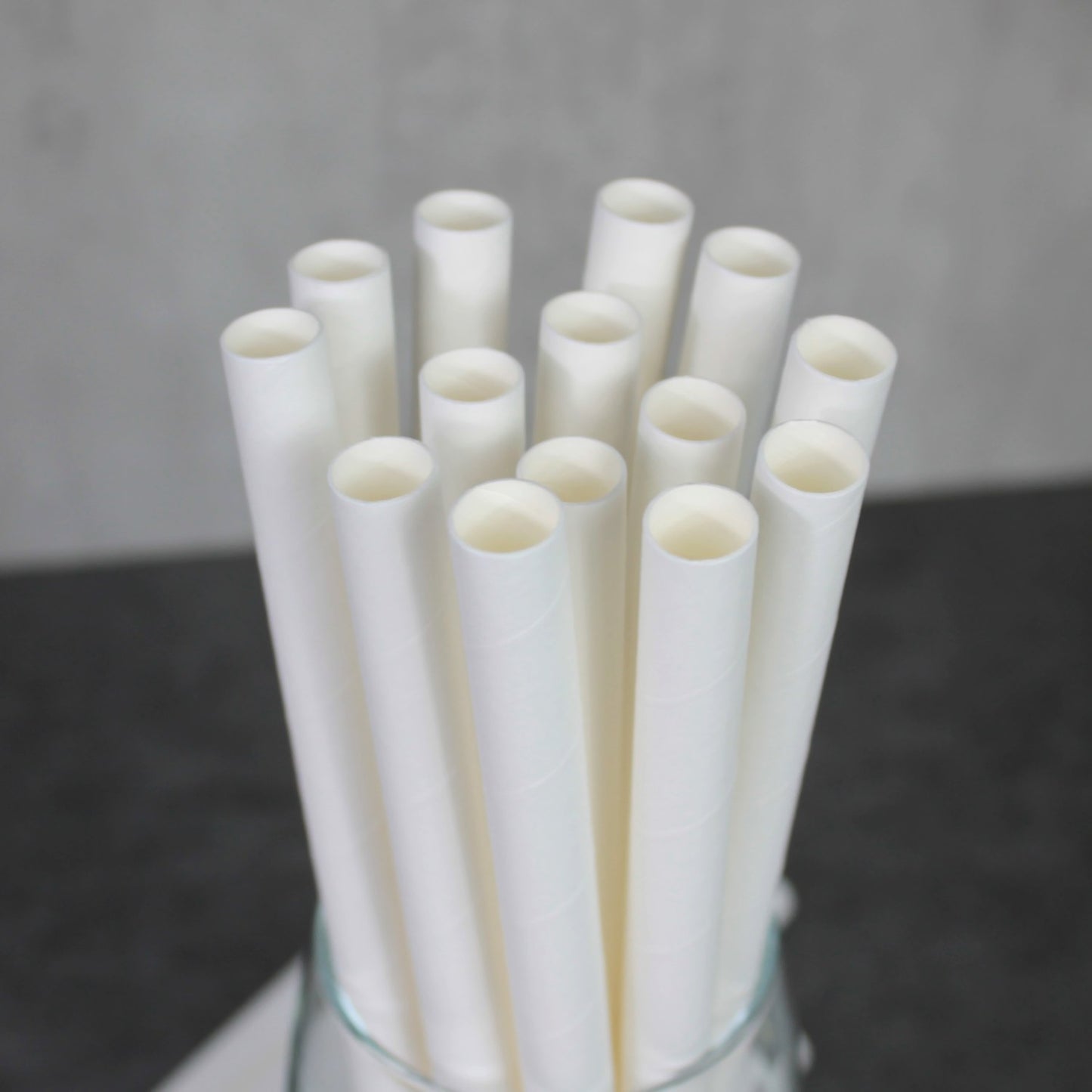 White Paper Straws (12mm x 230mm)