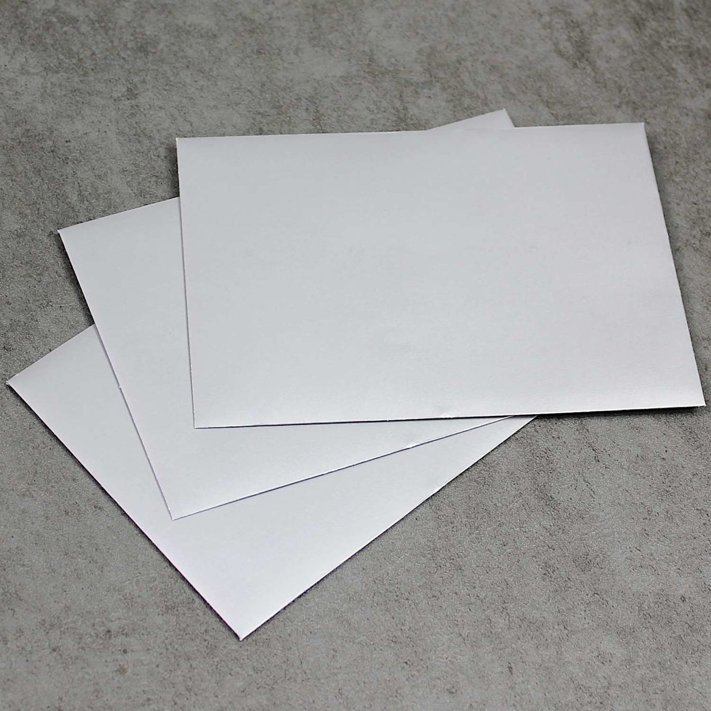 C6 114x162mm Silver Peel & Seal Envelopes (None Window)