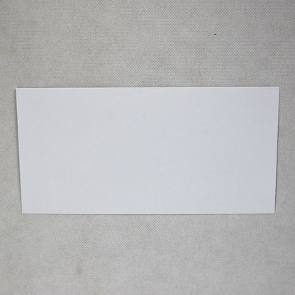102x205mm White Gummed Envelopes (None Window)